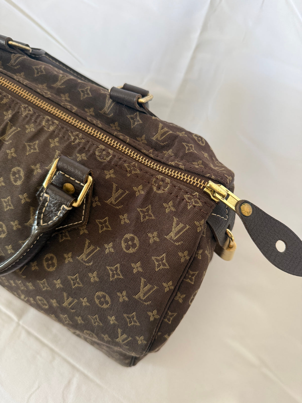 Speedy 30 Mini Lin Monogram Canvas